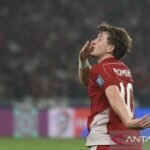 Penalti Ole Romeny Mengantar Indonesia Unggul atas China di Babak Pertama